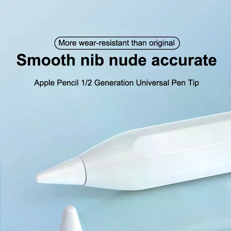 

iPencil Fine Nib Replacements, Packs of 5/10/20, for Apple Pencil 1st and 2nd Generation, Stylus Spare Tips for iPad