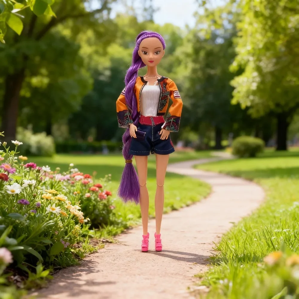 New-Hot 3 Trendy Kpop Demon Hunters Bambole Bambole in vinile Regali per feste di Natale Ornamento per il desktop Regali di compleanno Ragazze Raccogliere giocattoli