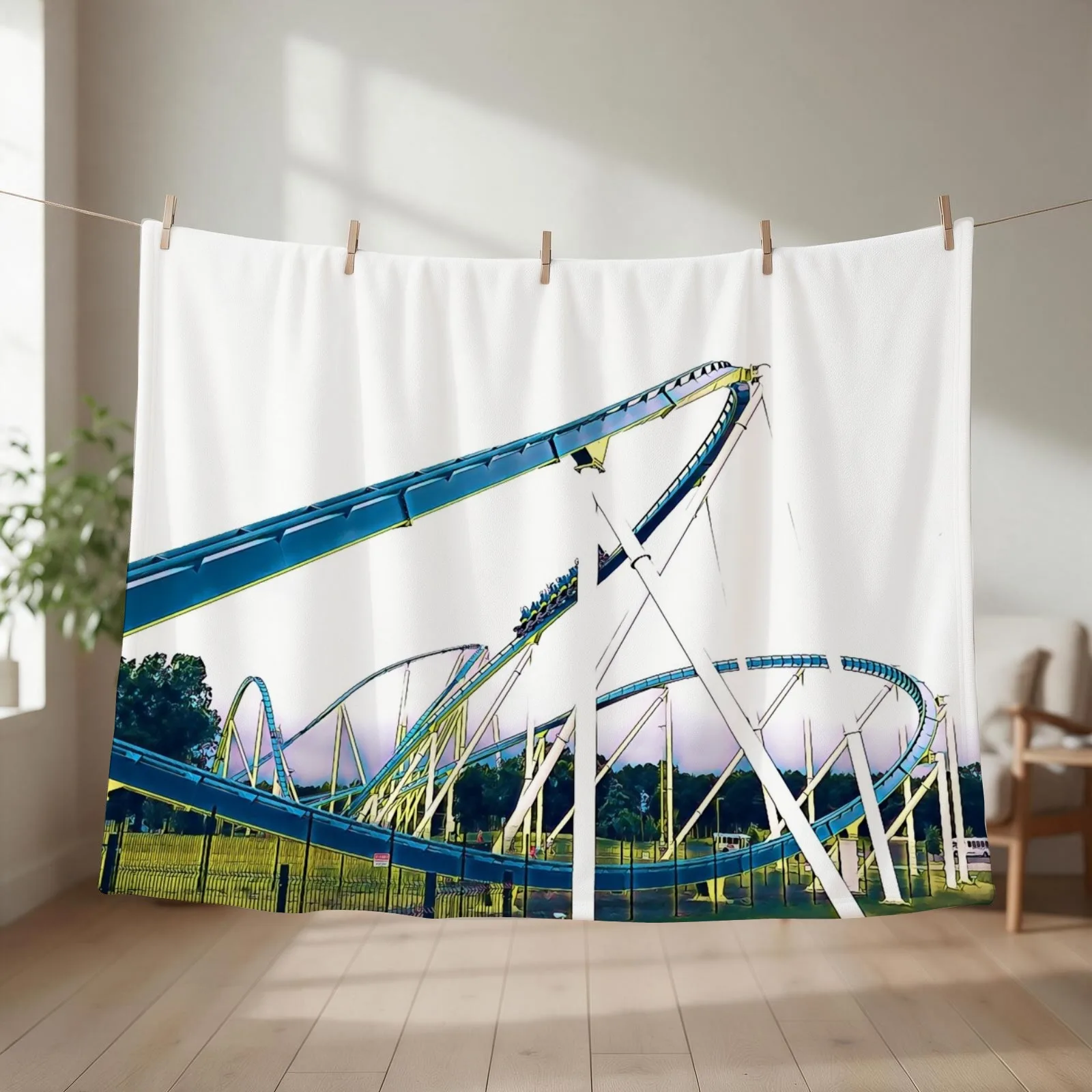 Fury 325 Turns Image Throw Blanket Thins Warm Bed covers warm winter Blankets