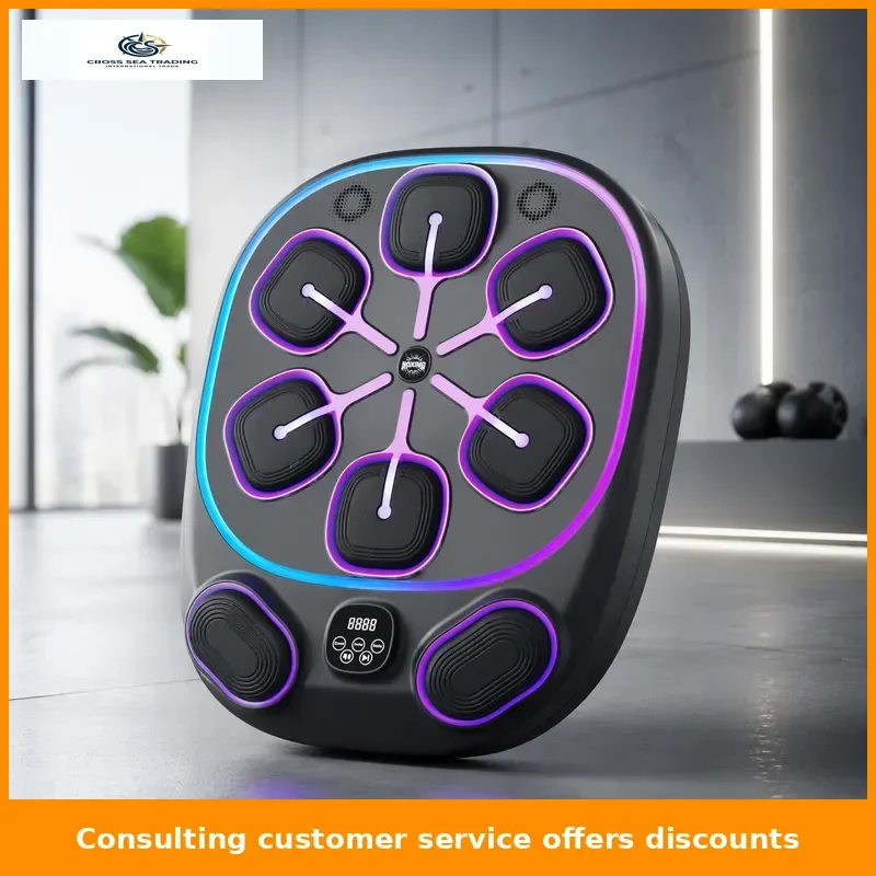 Home Boxing Products Boxing Target Trainer Dummy Training Fitness Wall Target Pad Light up Smart Music Boxing Machine for