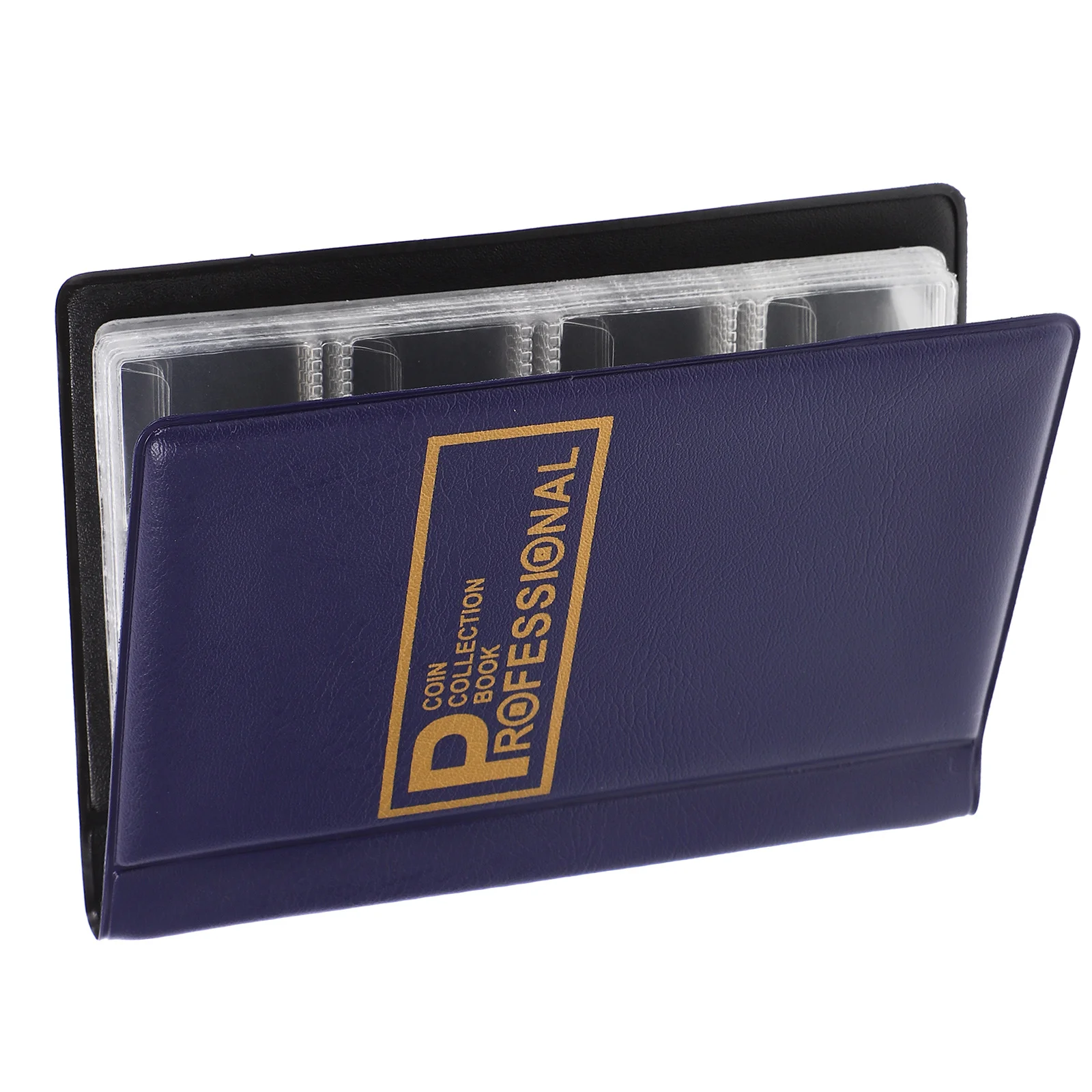 

Collection Album Transparent Slot Design For Dustproof Scratch-Resistant Storage Commemorative Coins Organizer Versatile