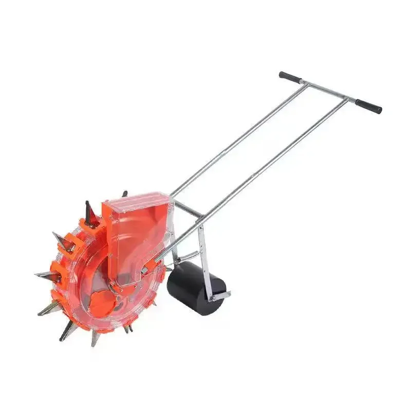 620FR-HSA-7 New Hand-Pushed Corn Planter Seeder Manual Agricultural Corn Transplant Seeding Farms Gardens Manufacturing Plants