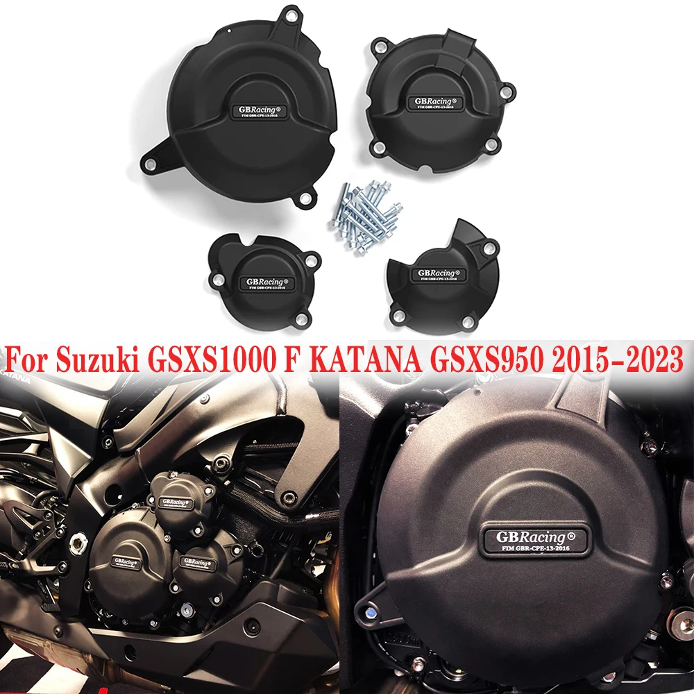 

GSX-S 1000 Motorcycles Engine Cover Protectors For Suzuki GSXS1000 F KATANA GSXS950 2015-2023 Protection Set Case