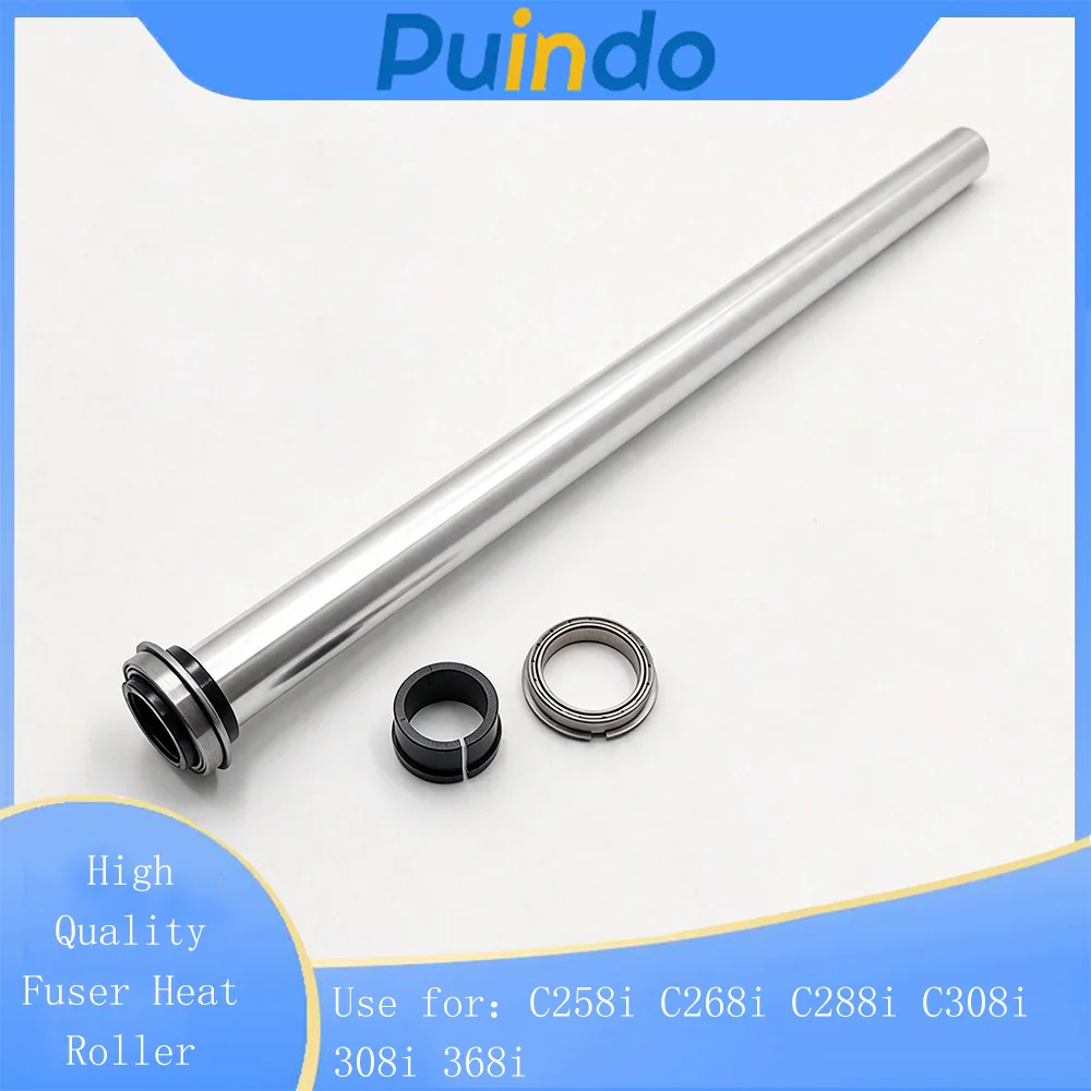 1set High Quality Fuser Heat Roller for Konica Minolta Bizhub C258i C268i C288i C308i 308i 368i Bearing Bushing