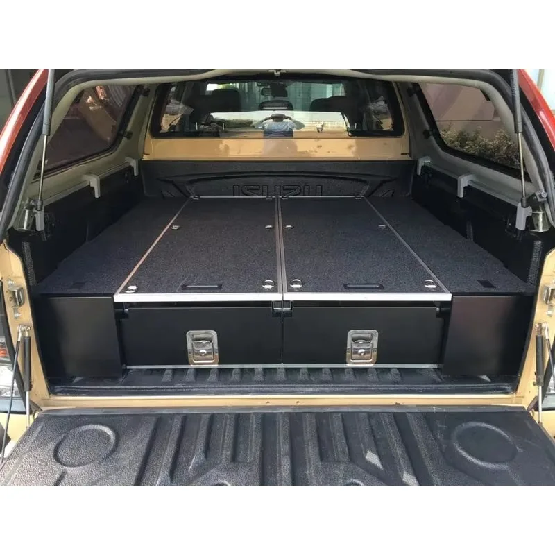 Best 4Wd 4X4 Interior Accessories Storage Land Cruiser  Rear Drawers For Modular System Sale