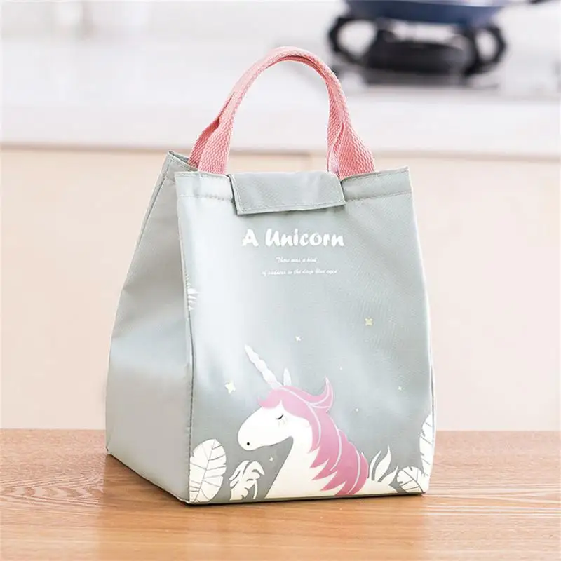 1/2/4PCS Thermal Bag Insulated Lunch Bag Cooler Bag Picnic Bags Lunch Box Ice Pack Tote Food Lunch Bags Large Capacity For Women