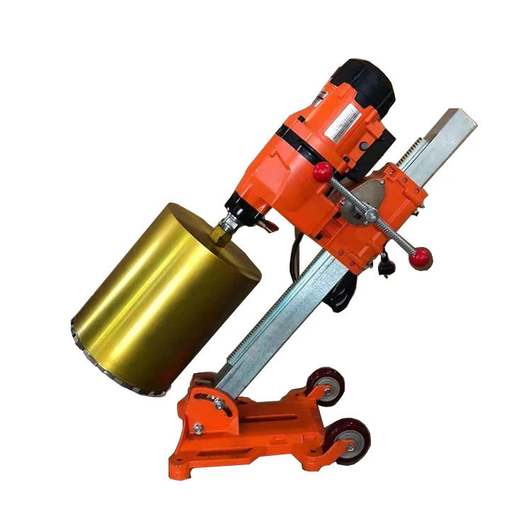 New high-power drilling water drilling machine desktop fixed manual rocker drill