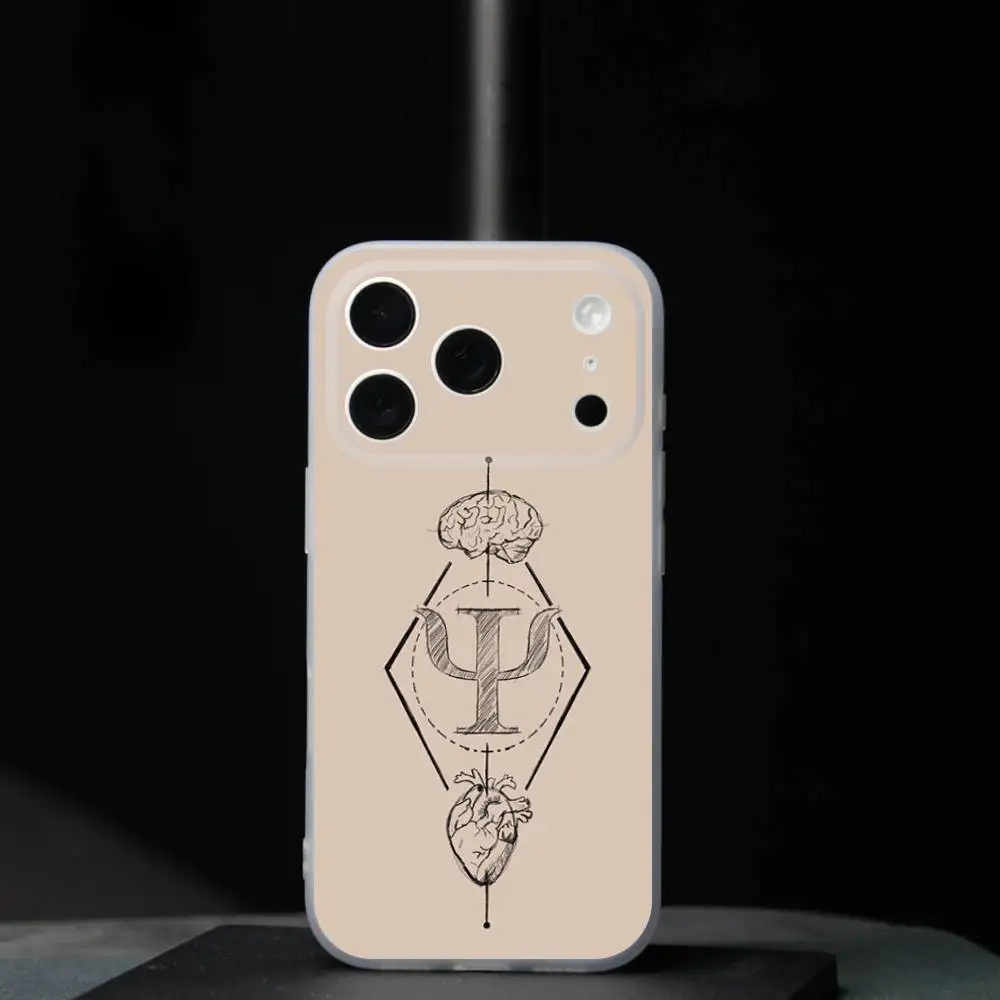 عالم النفس P-نفساء آيفون 11,12,13,14,15,16,17,Pro,Max,Plus,Mini,SE4,E جراب هاتف مغناطيسي لـ Magsafe Wireless #4