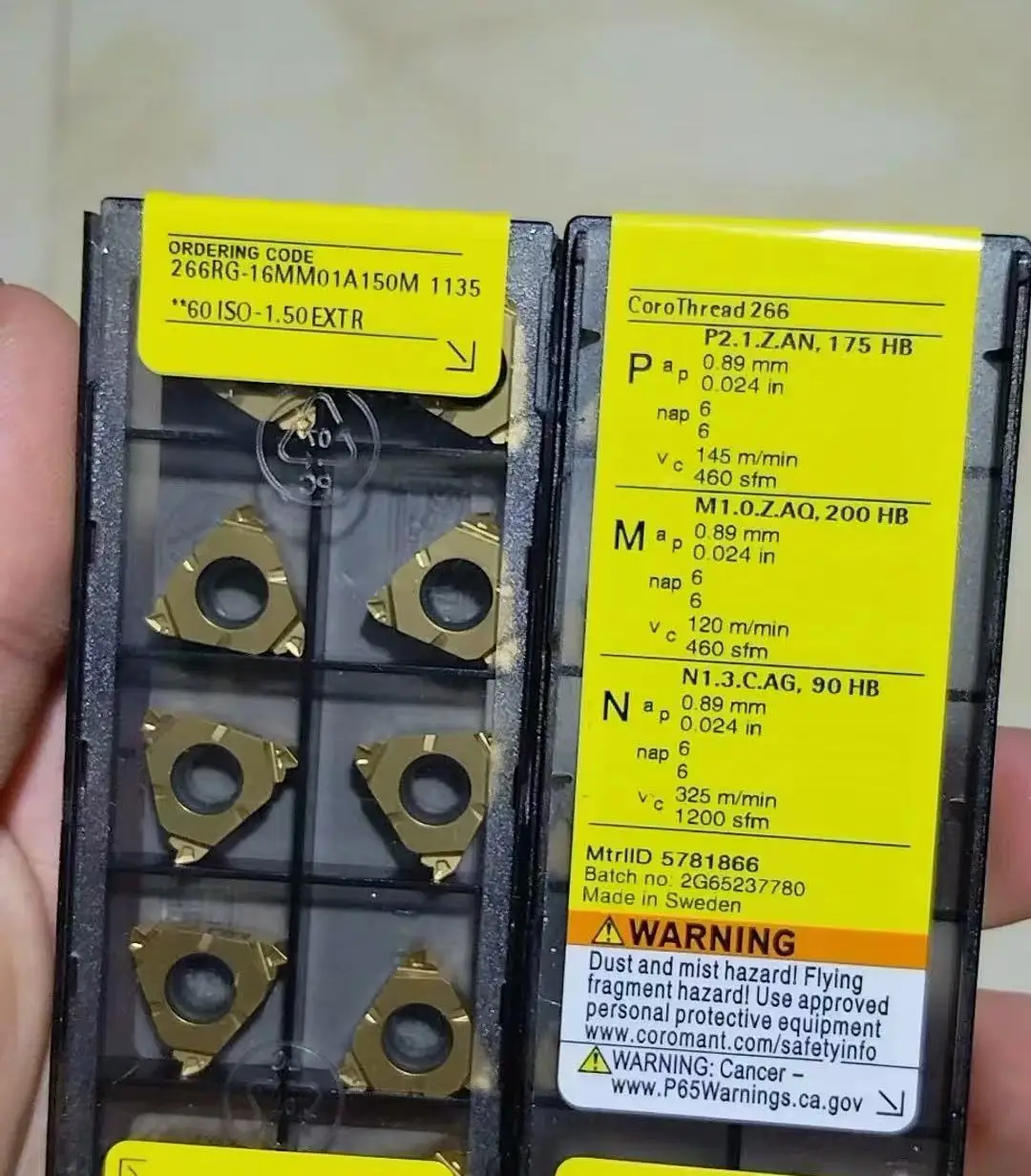 

CNC insert 266RL-16MM01A150M 1135 carbide cutting insert in stock