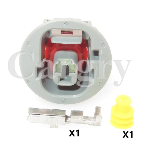 Imagen 2 del producto 1 Juego de enchufe de Sensor de presión de aceite para coche, conector de Cable impermeable automotriz 7283-1114-40, 1 Juego
