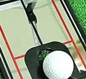 جولف وضع محاذاة مرآة خط العين ممارسة جولف سوينغ التدريب الإيدز ممارسة الغولف مضرب مرآة جولف سوينغ المدرب #1