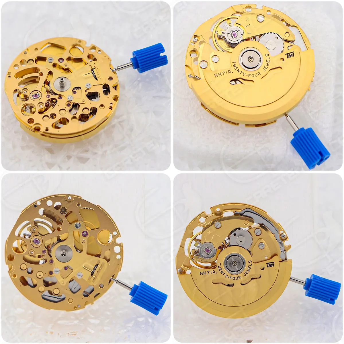 For Japan Genuine Seiko NH71A Automatic movement 24 Jewels Mechanical NH71 Skeletonized movements High Accuracy Top Repair Parts view 6