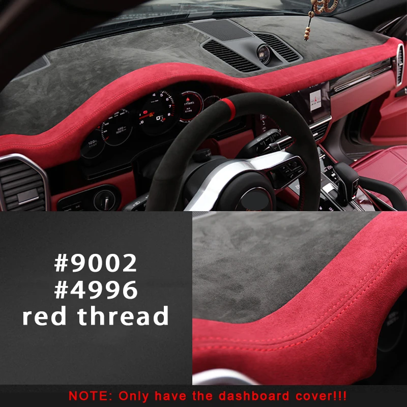 Custom in Alcan tara Car Dashboard Cover for Porsche Cayenne 2020 Mat Shade Cushion Pad Carpets Interior Accessories Car-styling
