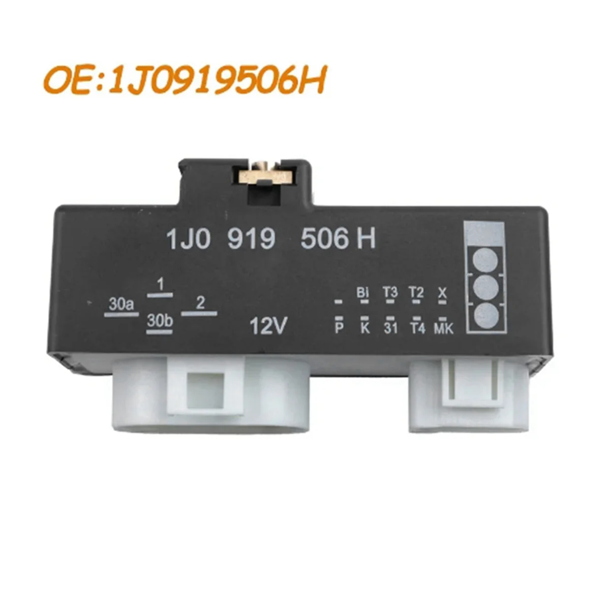 1J0919506H Car Cooling Fan Control Switch Relay for Volkswagen Bora Golf 5 6 Polo Audi A3 Seat Leon Toledo Ibiza Cordoba