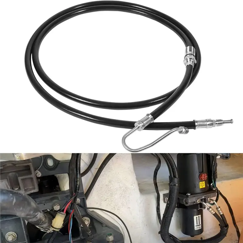 

AB56-For Volvo Penta DPH DPR Stern Drive Replacement Part- Power Trim Pump Line Hydraulic Hose Replaces 21721548 3809559 ORB2230