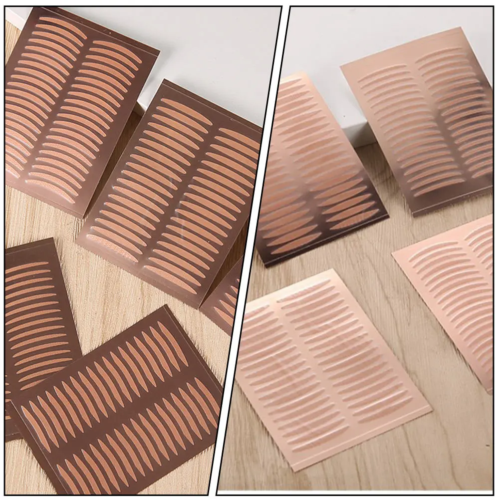 25 Blatt bequemes Augenlid-Klebeband, gleichmäßig geschnitten, kein Abfall, Augenschönheits-Zubehör, sofortiges Doppel-Augenlid-Make-up-Werkzeug für Frauen