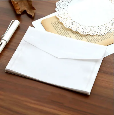 10pcs/lot Custom Transparent Envelope Translucent Paper Envelopes Set Letter Vintage Wedding Invitation Envelopes for Cards