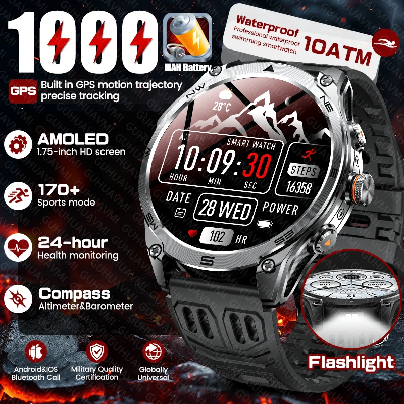 New Outdoor 1000Mah…