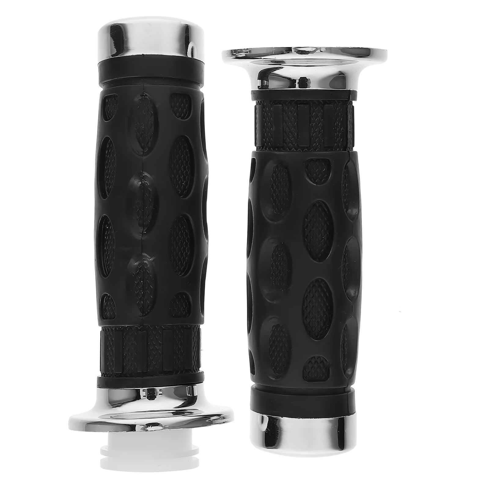 

2 Pcs Motorcycle Grips Bike Handlebar Replacement Motorbike Grippers for Scooter