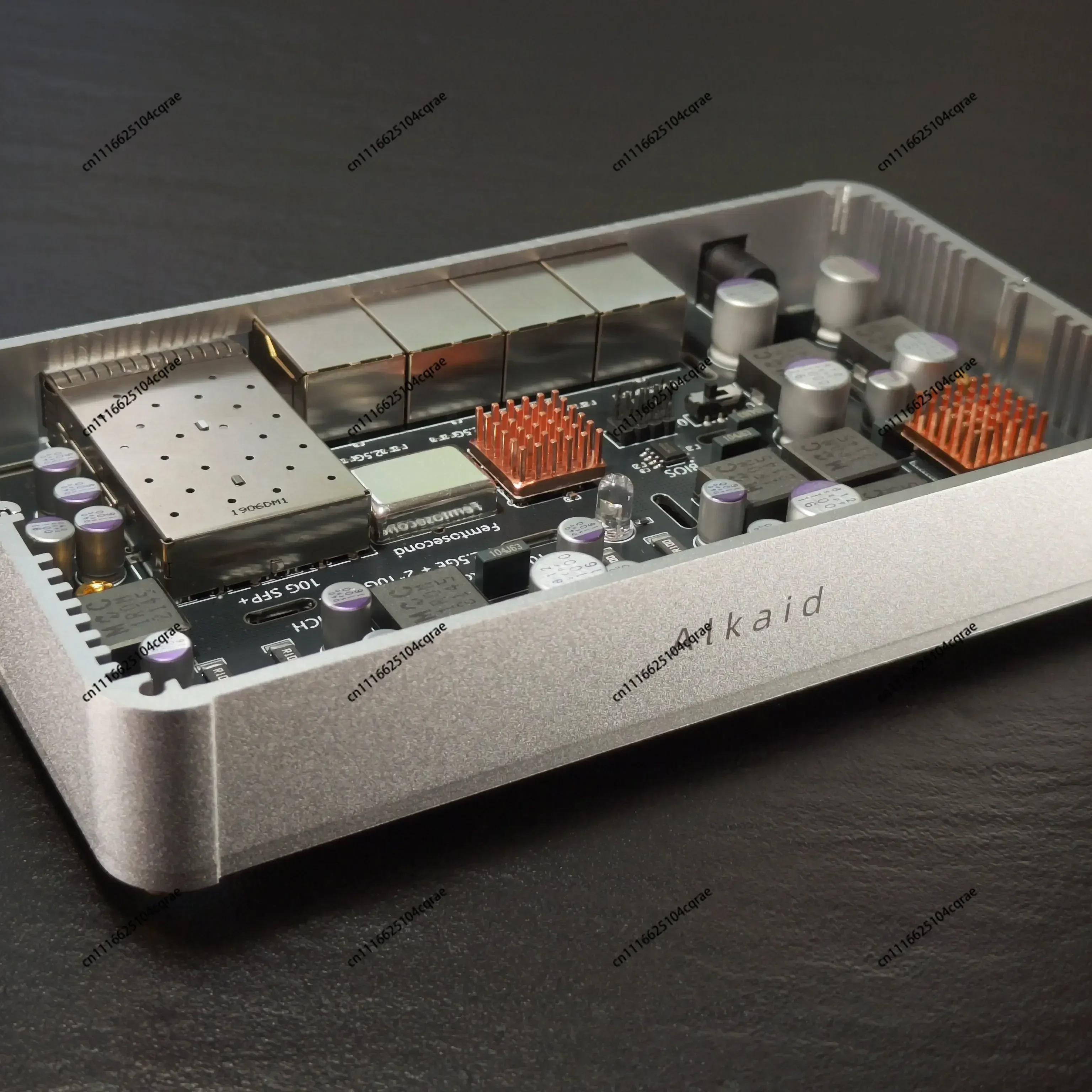 ALKAID Alcor V2 10G SFP+ HIFI Switch 4x2.5G RJ45 Full Isolation Femtosecond Timing Support 10G OpticalElectrical Modulev