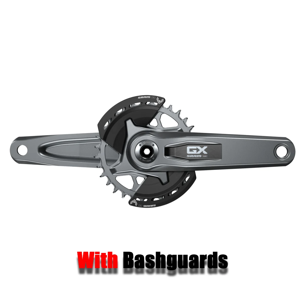 2024 Original SRAM GX Eagle AXS Transmission DUB Crankset 34T 170mm  175mm T TYPE  Bashguards Wide Bottom Bicycle Accessories