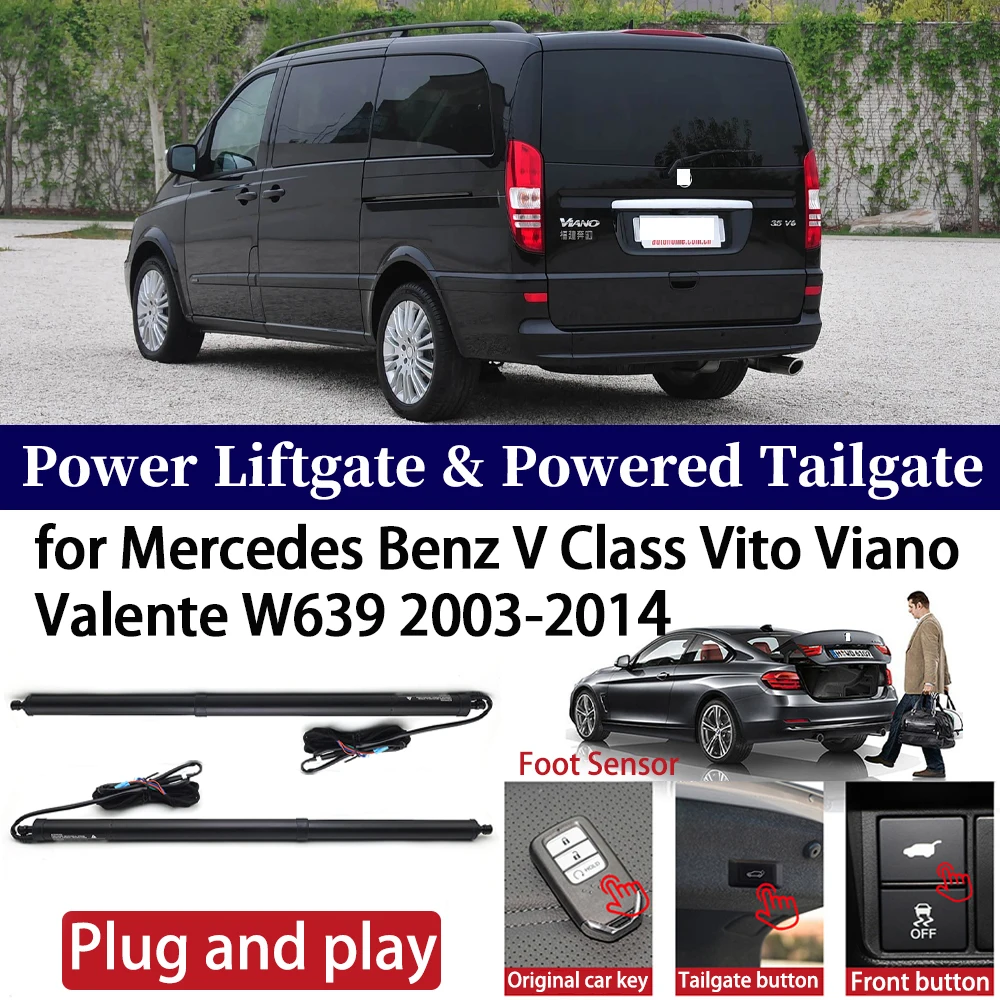 

for Mercedes Benz V Class Vito Viano Valente W639 2003-2014 Car Auto Power Electric Tailgate Liftgate Lift Trunk Closer System