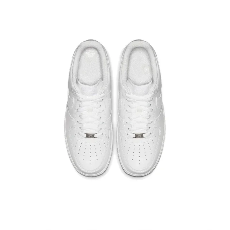 Oryginalne męskie buty na deskorolkę Nike Air Force 1 Low \'07 unisex AF1 czysta biel klasyczny styl Retro CW2288-111