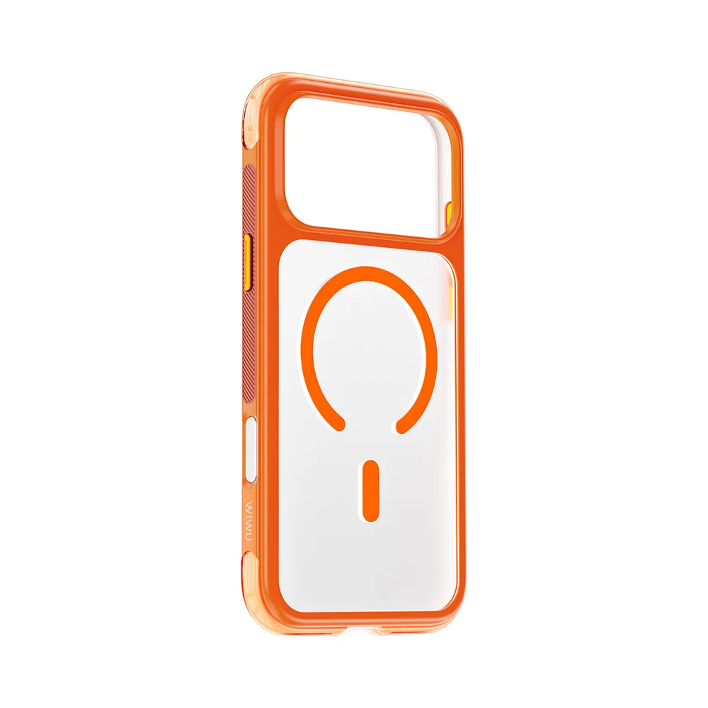 WiWU – ultracienkie etui na telefon komórkowy do iPhone 17 Pro Max, odporne na żółknięcie, z funkcją ładowania MagSafe, do iPhone 17 Pro. — zdjęcie produktu 7