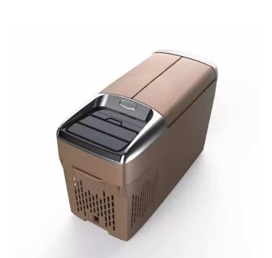 

DC 12v car center console refrigerator 11L intelligent digital touch screen compressor refrigerator