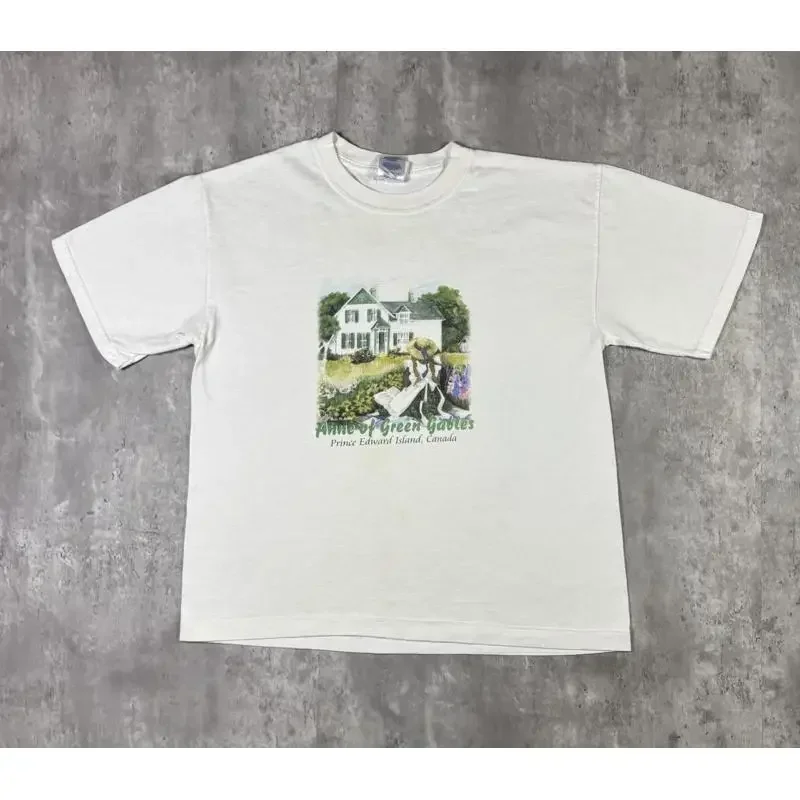 Vintage Anne Of Green Gables T Shirt Book Movie Promo Adult size M Y2K