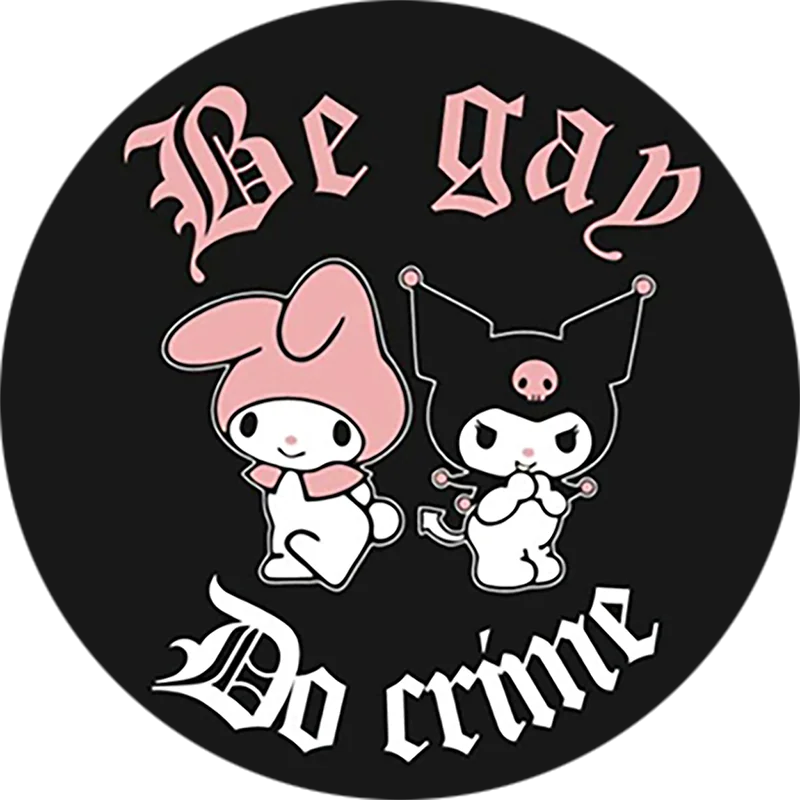 Phone Socket Popping KUROMI For iPhone 15 Smartphone And Tablet Mobile Phones Griptok Finger Ring Holder For Xiaomi Stand Holder