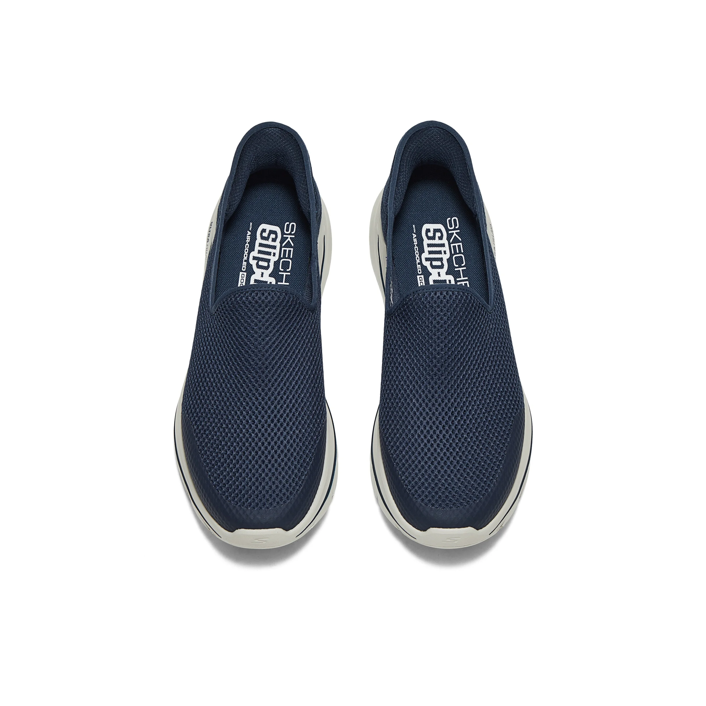 Skechers SLADE Low top Walking Shoes Men's Marine Blue 216809-NVY view 5