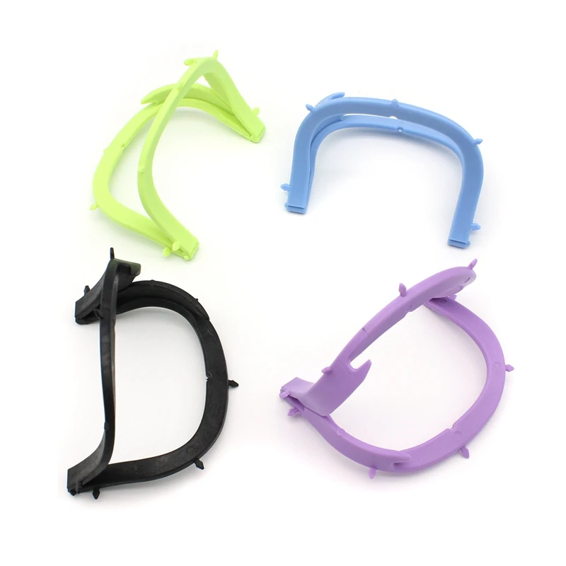 1pcs Dental Rubber Dam Frame Holder Plastic Folding Dam Frame Holder Dentistry Accessories Four Colors Dentistry Tools