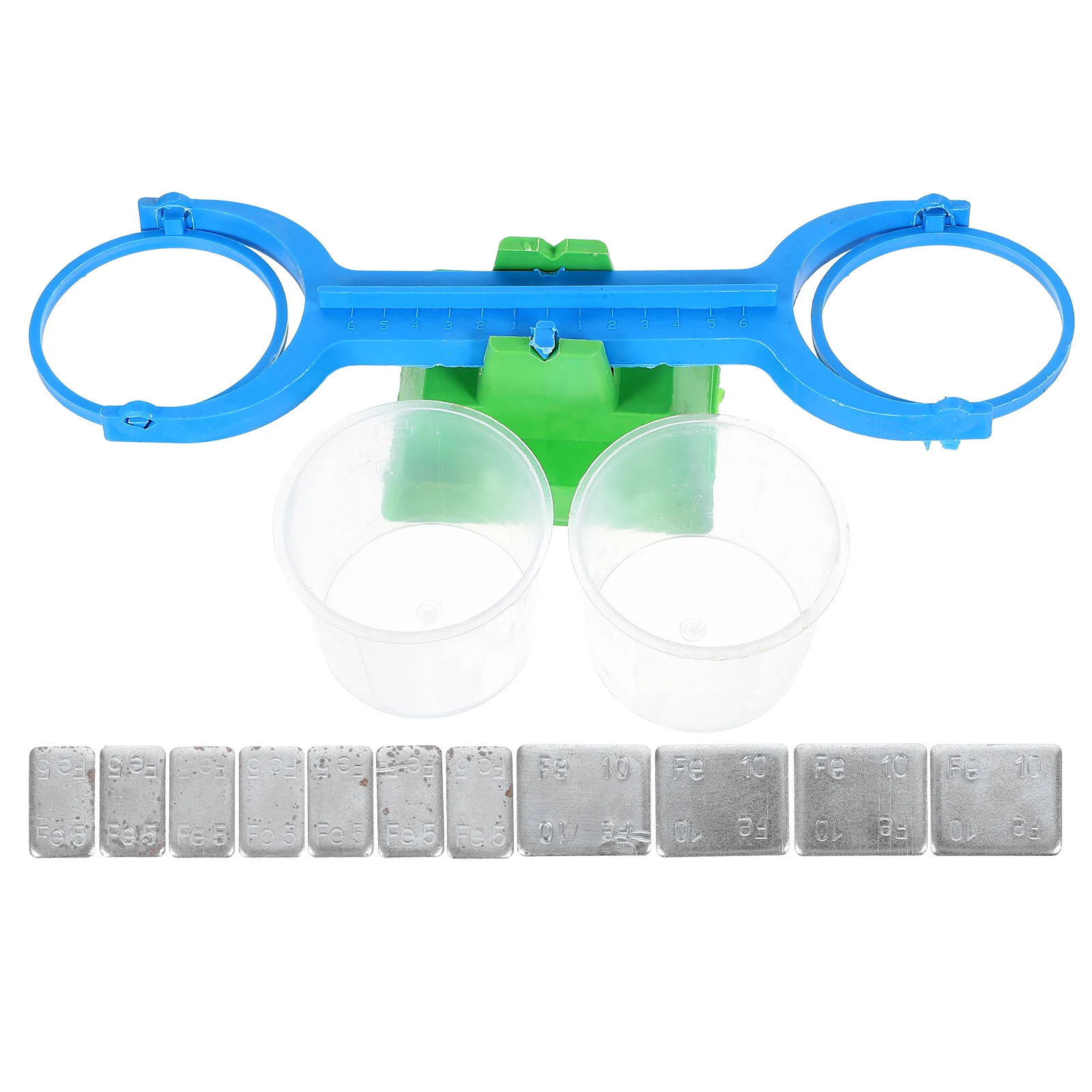 

Mathematical Balance Toy Weighing Scales Portable for Kid Kids Bucket Props Children Produce