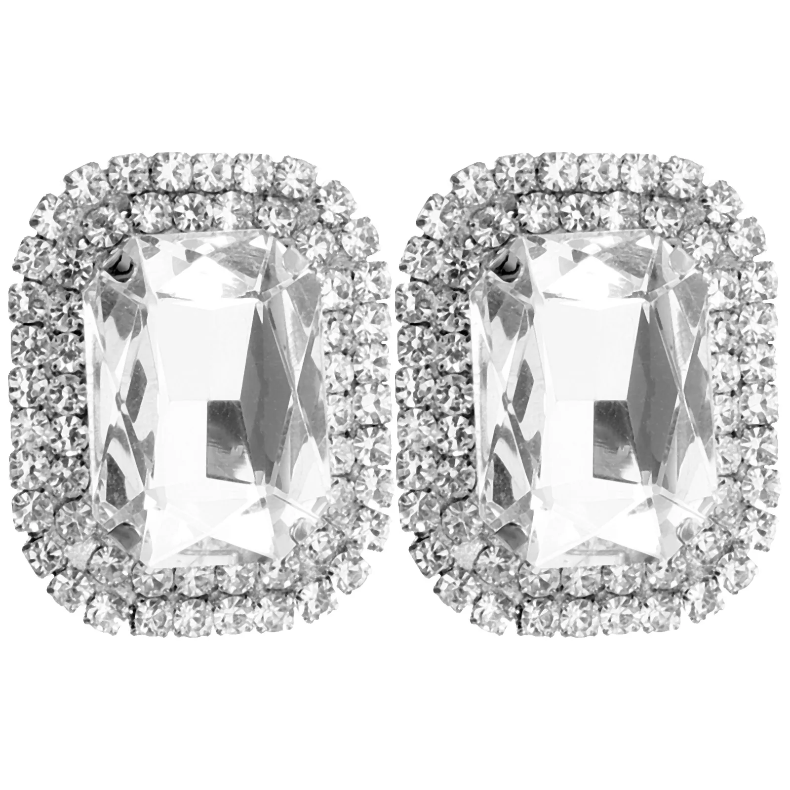 

Shoe Charms Buckles Shiny Rhinestone Decorative Clip Shoes Bridal Clips Rhinestones Wedding Women's