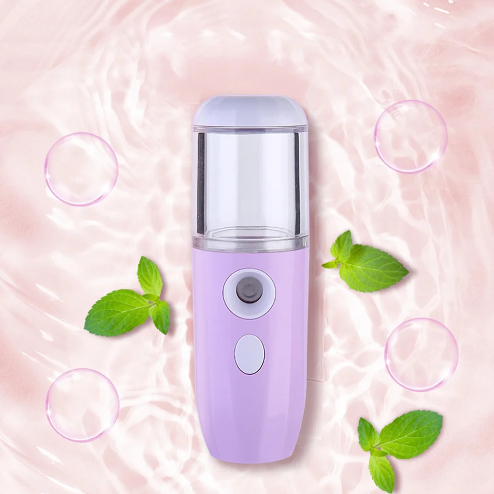 

1pc Nano Facial Mister Portable Usb Rechargeable Face Humidifier For Skin Mist Steamer Air