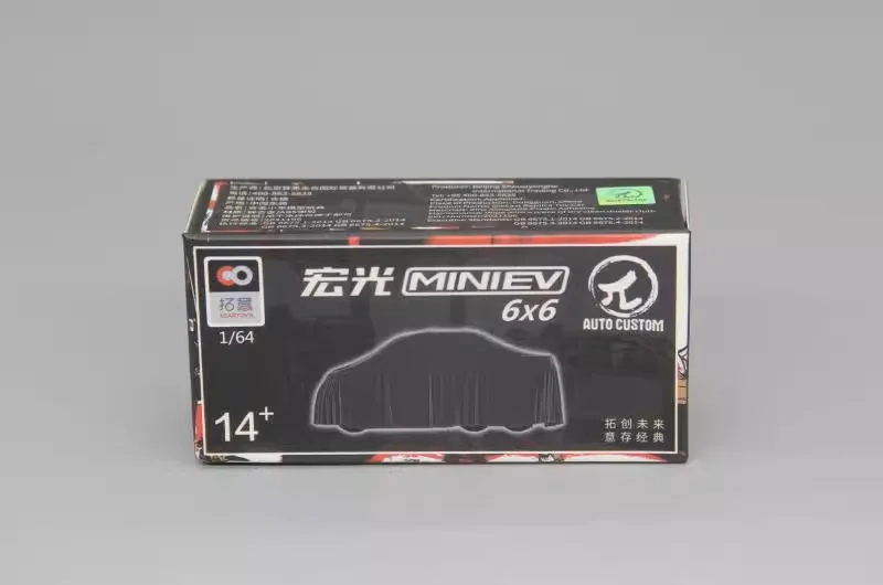 

Литая под давлением модель автомобиля Xcartoys 1:64 MiniEV 6X6 слепая коробка