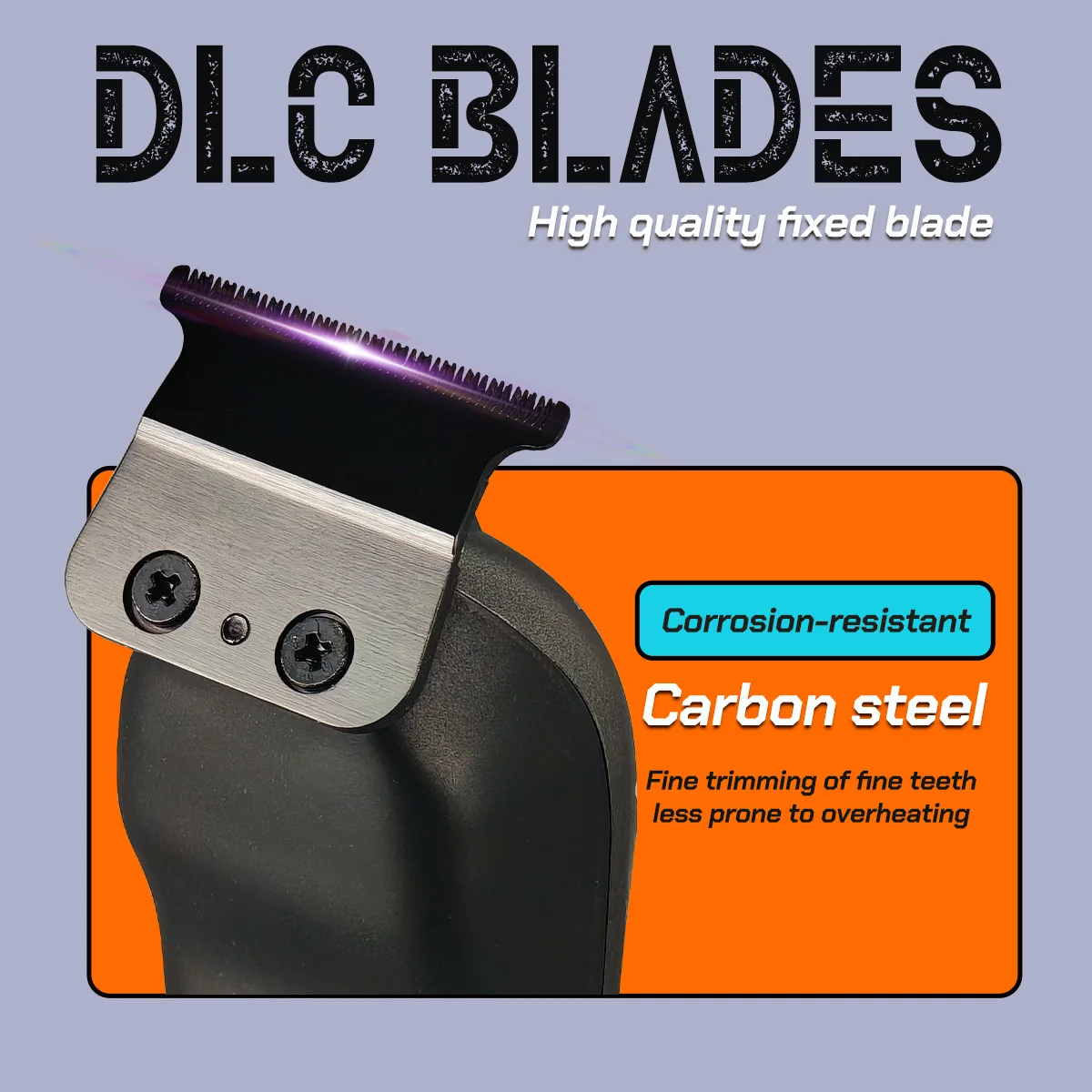 

Профессиональный триммер для волос BRD 633T, машинка для стрижки волос для мужчин, средний двигатель, 9000 об/мин, с базовым лезвием DLC, машина для стрижки парикмахерской