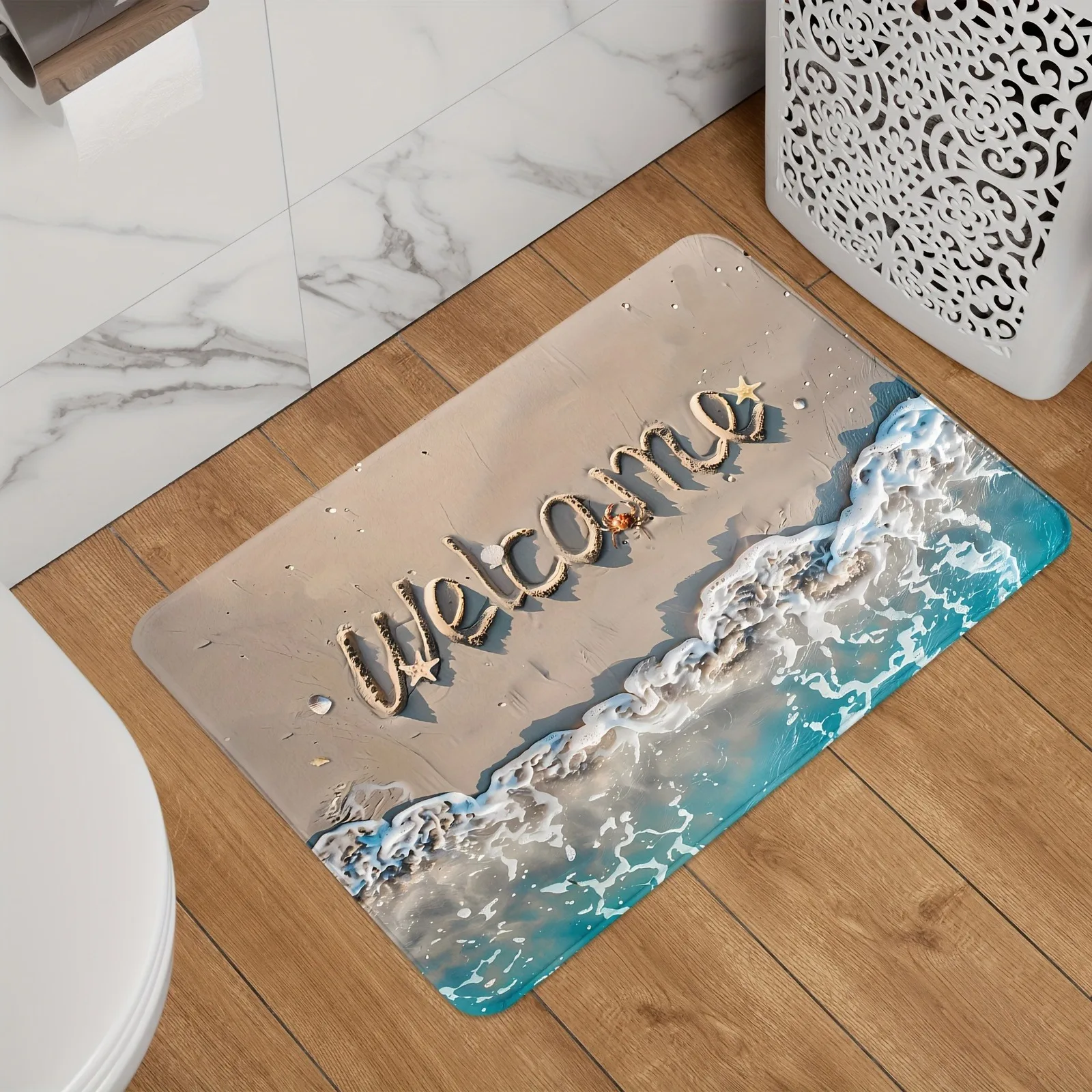 1PC Wecome Charactor pattern Kitchen Rugs Non-Slip Door Mats Pop design Bedroom Rugs Bath Mat Carpet for Home Sink Laundry Decor - Image 5
