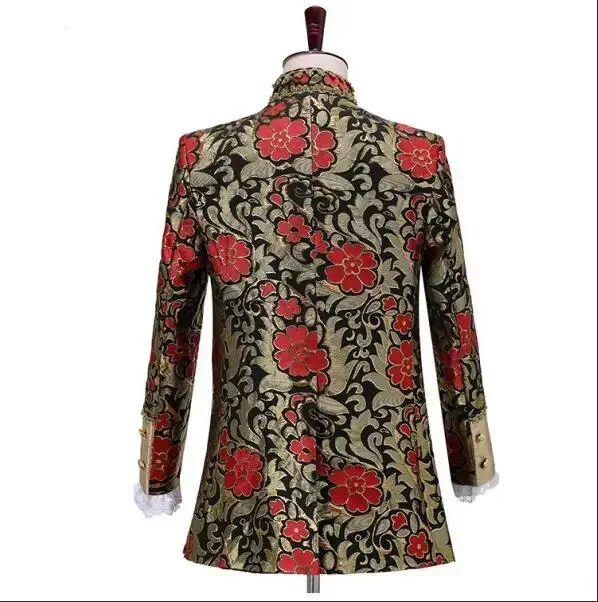 Disfraz Medieval de lujo victoriano para hombre y adulto, traje de rey Príncipe, Top, chaleco, chaqueta, abrigo, Blazer, traje de escenario, teatro, Cosplay, pantalones, 2023