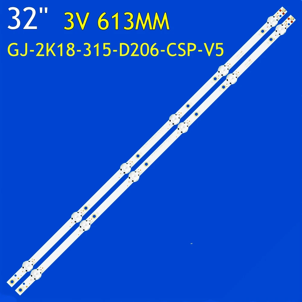 LED TV Backlight for 32PFS5803 32PFS5823 32PFS5863 32PHT4112 32PHS4504 32PHT4203 32PHS4504/12 32PHT4503 GJ-2K18-315-D206-CSP-V5