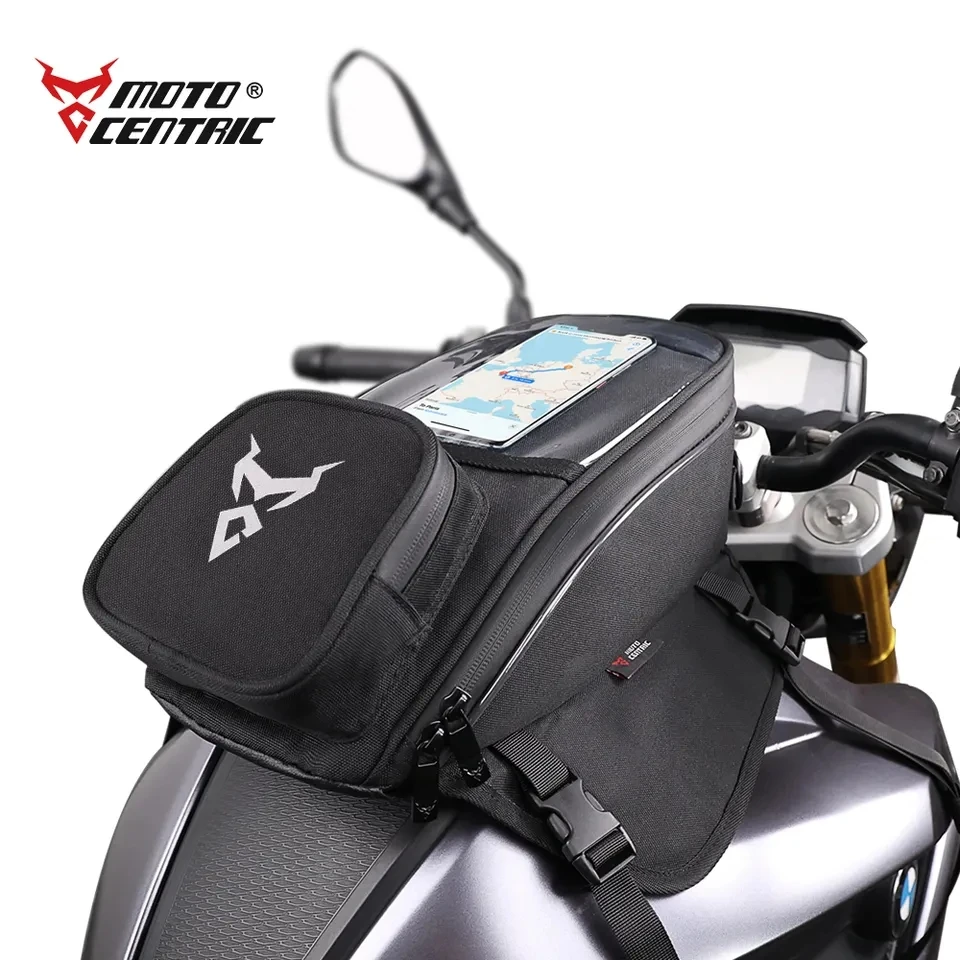 Waterdichte magnetische motorfiets olie brandstoftank tas navigatie universele motorrijden fietsen gereedschap rugzak draagbaar