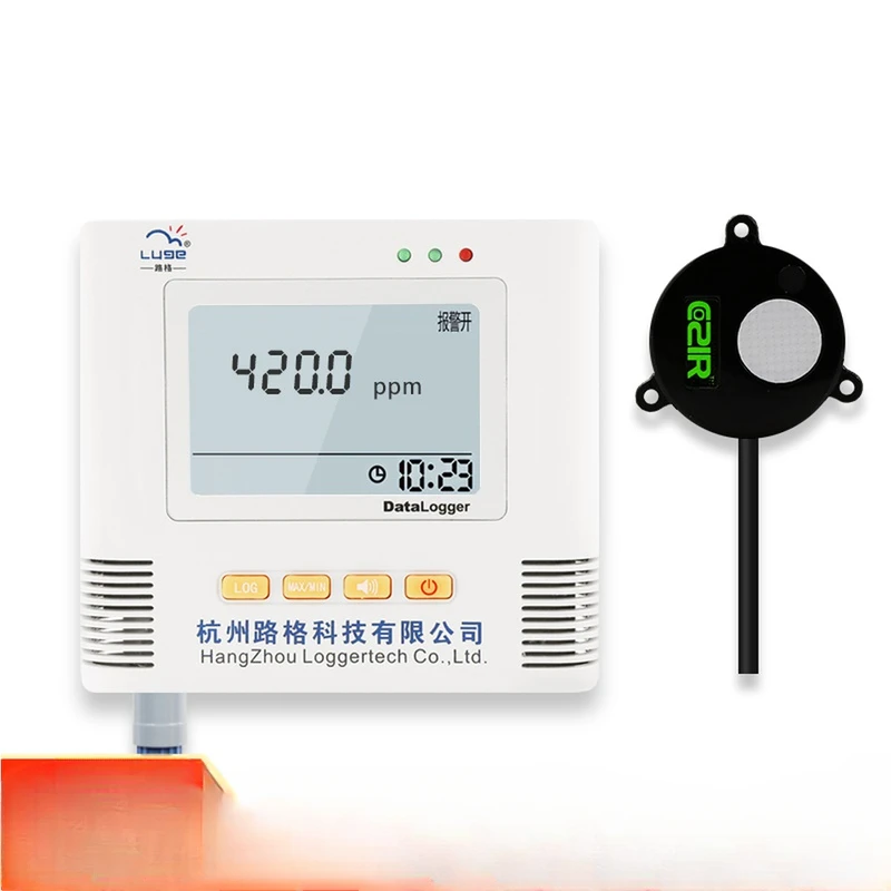 Carbon dioxide recorder L99 CO2 with temperature and humidity CO2 laboratory real-time monitoring table 2000PPM