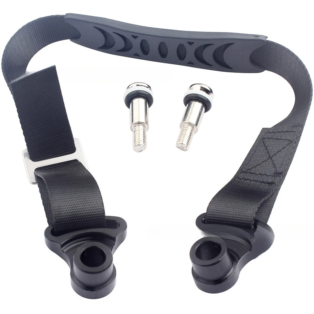 Adequado para motocicletas off-road, honda, kawasaki, suzuki, yamaha cnc alça de resgate traseira, estilingue, alça de captação universal