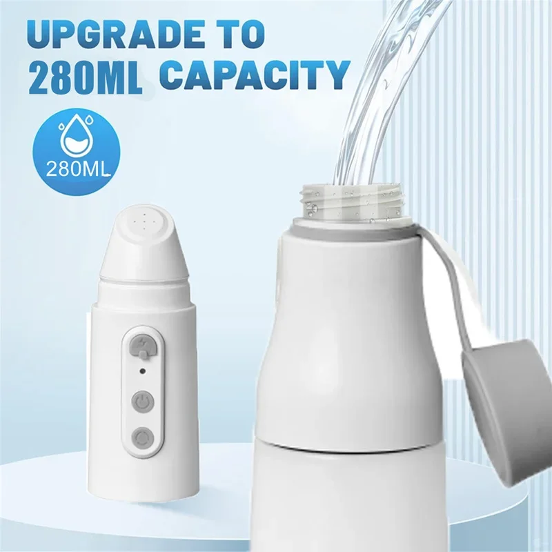 Type-C Charging Travel Bidet Portable Bidet Multifunction Large Capacity Peri Bottle Handheld Bidet for Women Bathroom Accessory