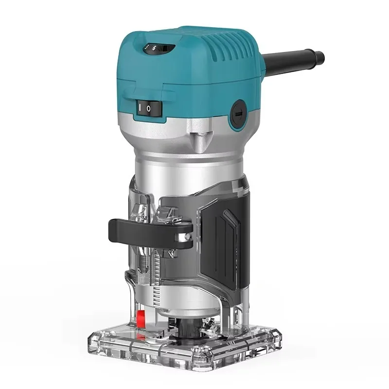 

【Fashionable】Trimming Machine, Electric Woodworking Slotting Trimming Tool, Plug-in 110V Multi-functional Woodworking Tool, Bake