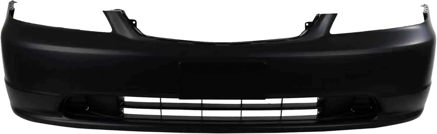 For 2001 - 2003 Compact Cars, Plastic Front Bumper Cover, Primed Color, Front - Fit and Model - Compatible