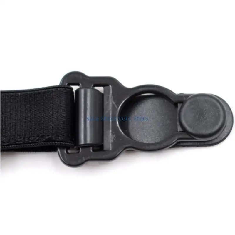 X7XB 2Pcs/Set Unisex Socks Garters Belt Suspenders Adjustable Non-slip Double Clips