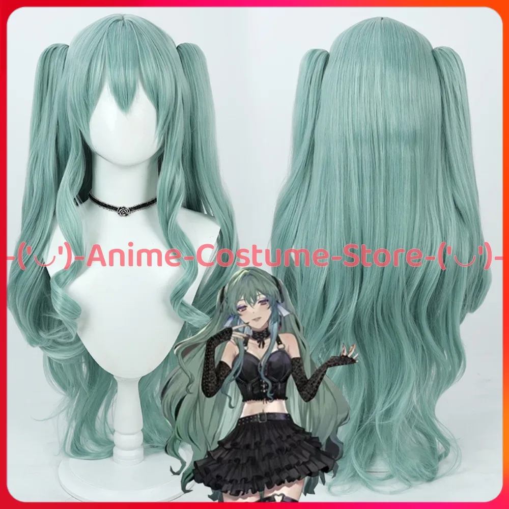 

NIJISANJI EN VTuber LazuLight Gen1 Finana Ryugu Cosplay Wig Anime Character Halloween Carnival Party Costume Wigs Synthetic Hair
