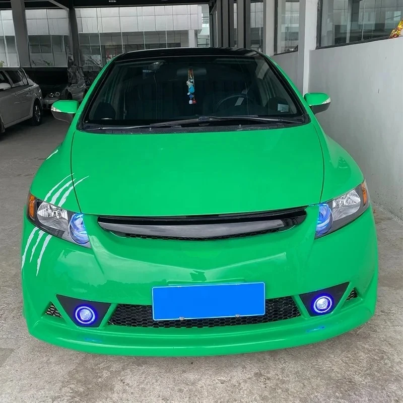 

Hot Sale Car Bumper civic FD 2 RR Style Front Bumper Side Skirts Rear Lip Auto Parts 2005-2011 ABS Material